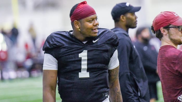 KJ Jefferson-Spring Practice